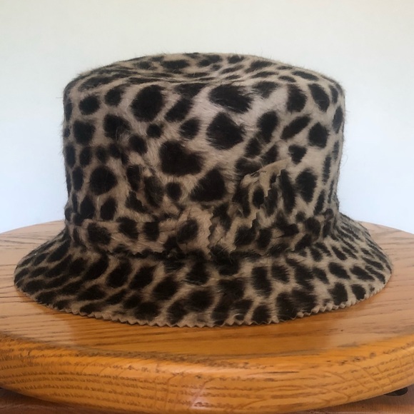 Cheetah print hat Clearance